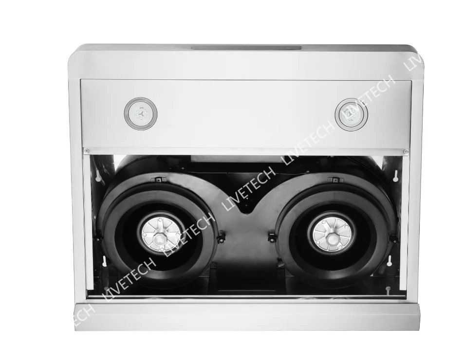 LiveTech Stainless Steel 30in Under Cabinet Range Hood 800 CFM - Image 4