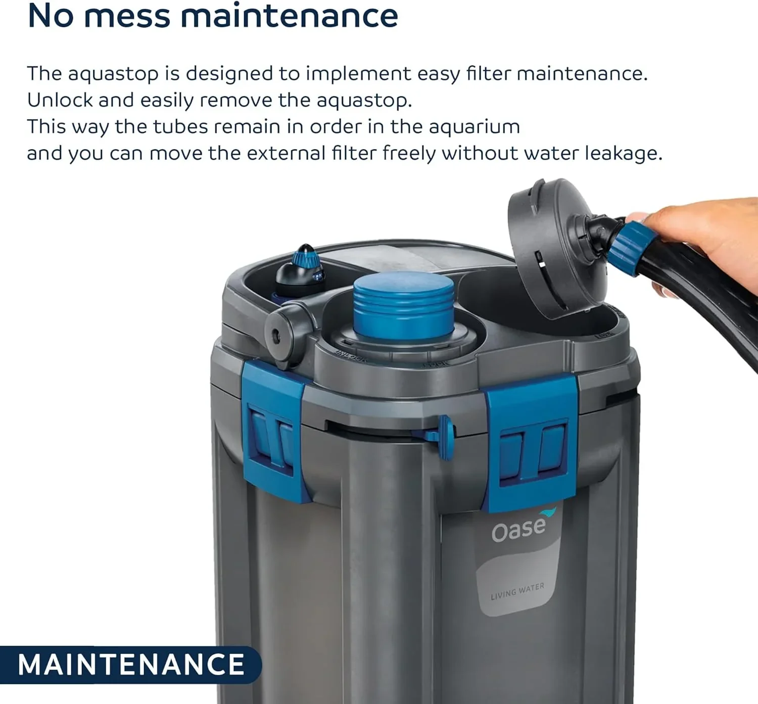 OASE BioMaster Thermo 250 Aquarium Filter, Black - Image 9