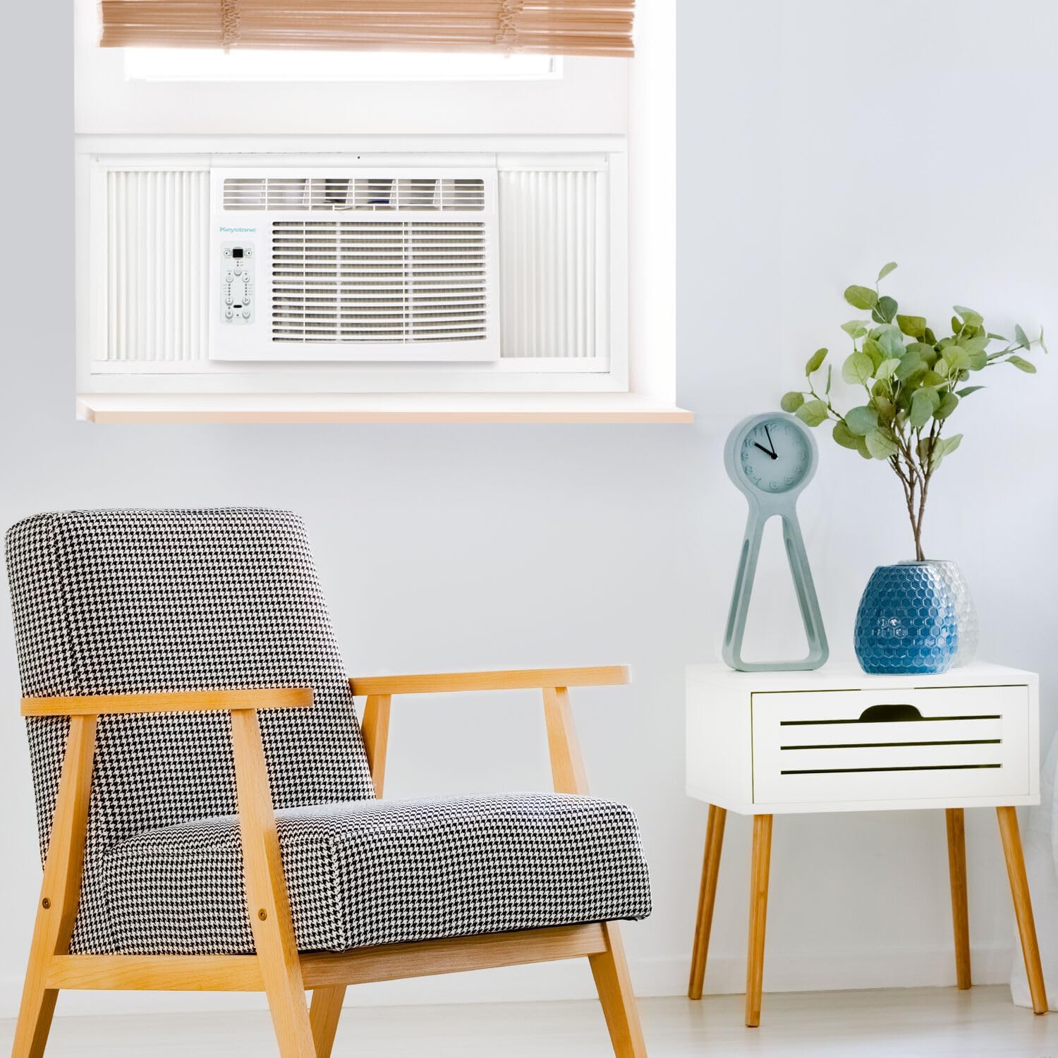 Window Air Conditioner With Dehumidifier, 5,000 BTU, White - Image 2