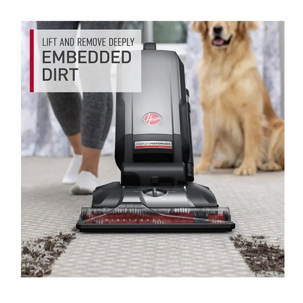 Hoover Complete Performance Advanced Pet Friendly Bagged Upright Vacuum, Grey - UH30650PC - Image 4