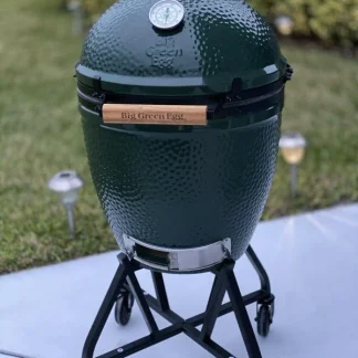 Kamado-Style Grill and Smoker with Accessories