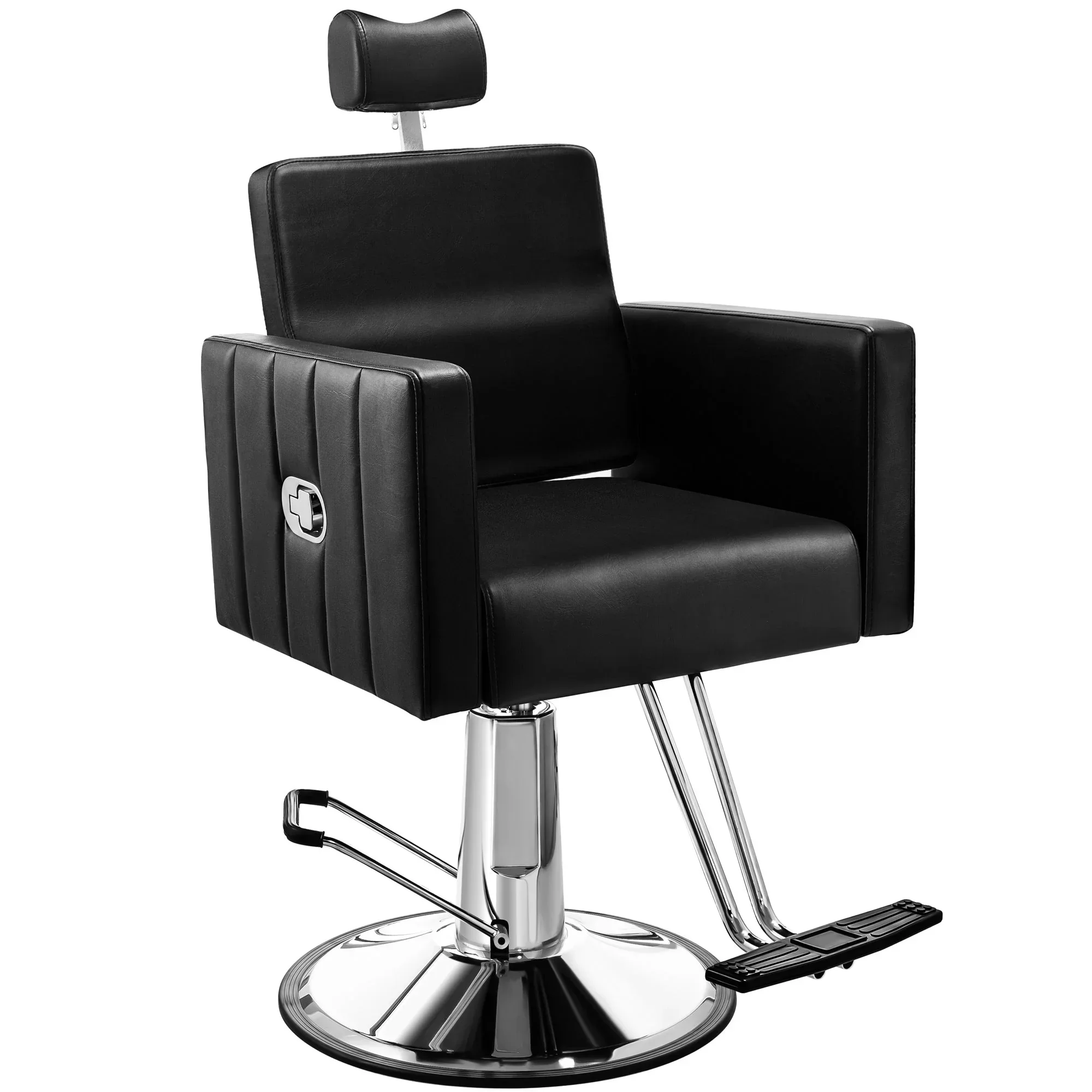 Baasha Reclining Salon Chair With Heavy Duty Hydraulic Pump - Image 2