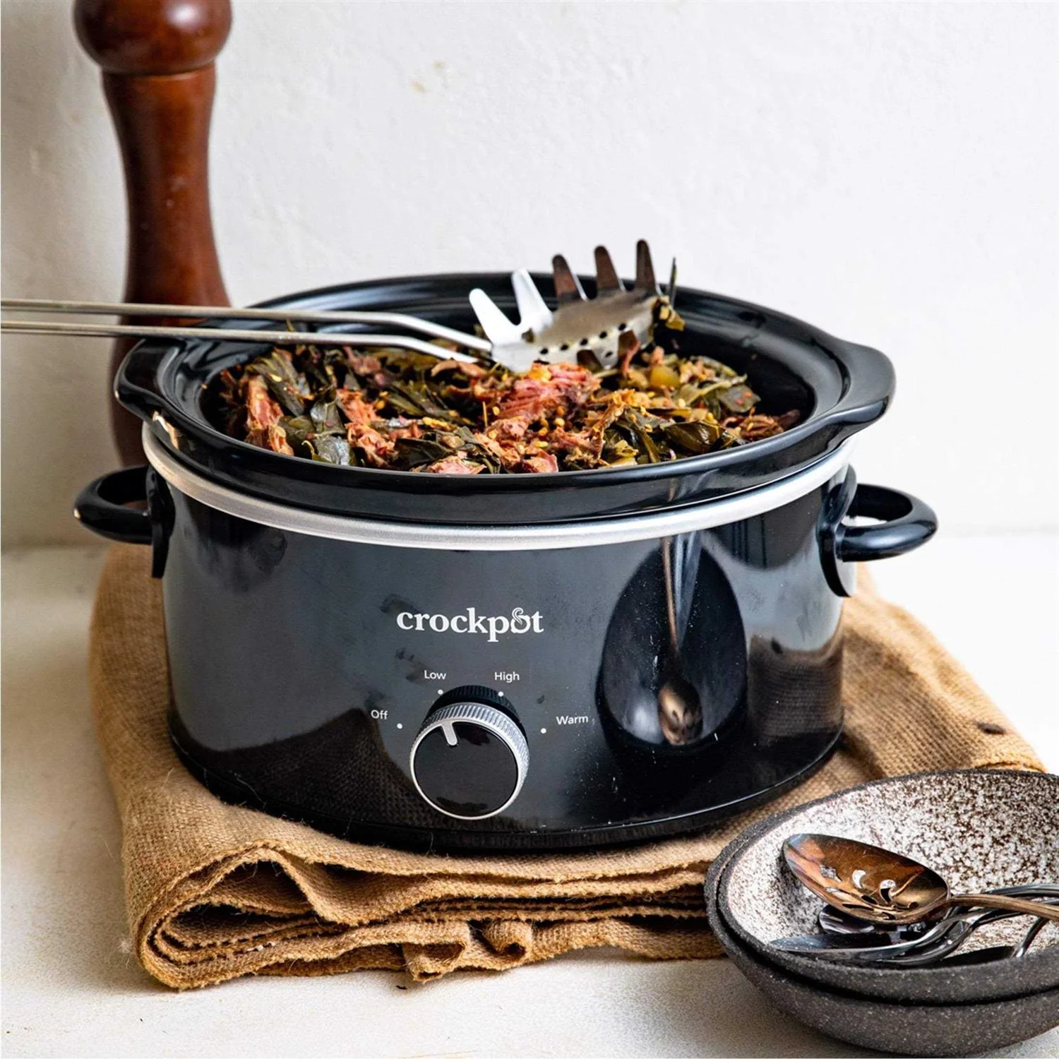 Crock-Pot Manual Slow Cooker 4 Quart - Black - Image 4