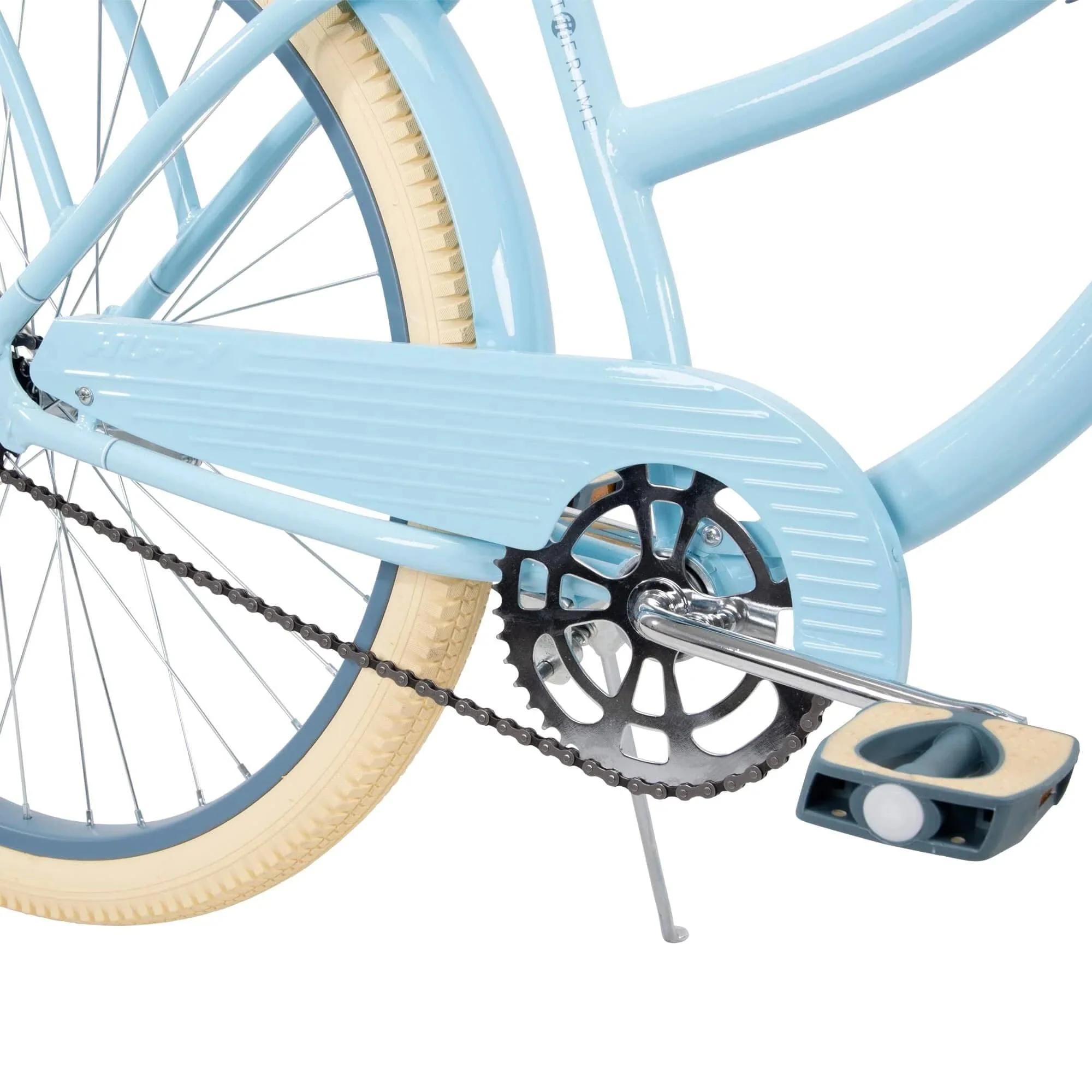 2025 nel Lusso Classic Cruiser Bike with Perfect Fit Frame, Women's, Light Blue, 26" - Image 9