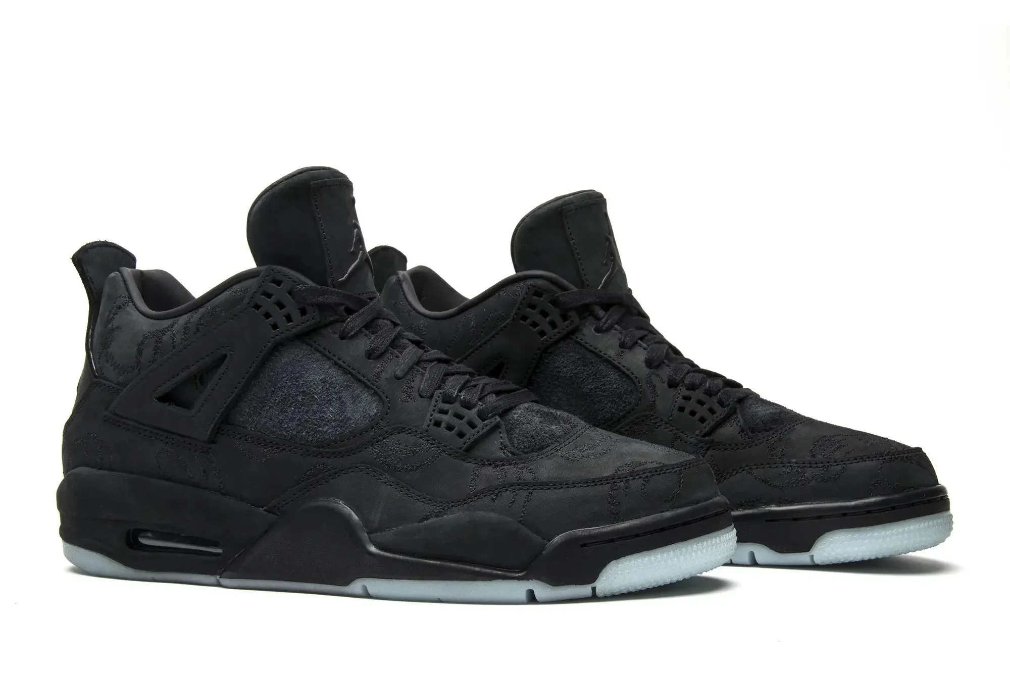 KAWS x Jordan 4 Retro Black - 930155 001 - Image 3