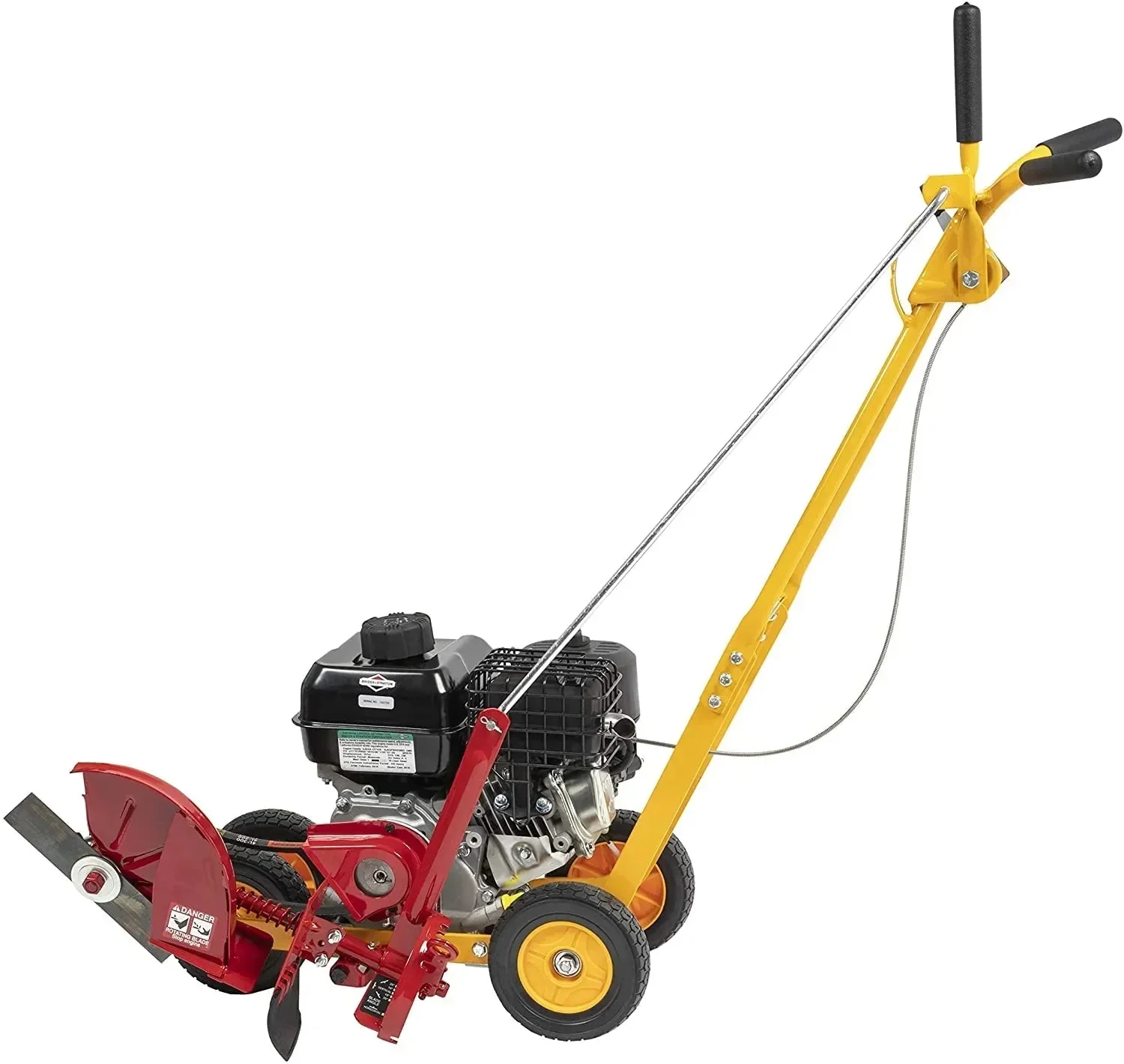 101-5.5GT-7Gas Powered Lawn Edger, 5.50 Gross Torque/3.5 HP B&S Engine 7 Wheels - Image 2