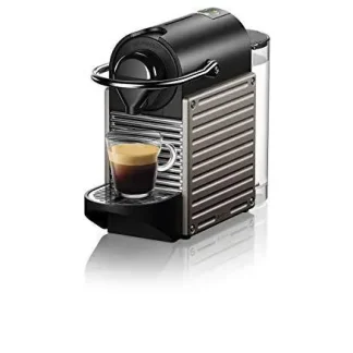 Breville Nespresso Pixie Compact Espresso Machine - Titanium Finish