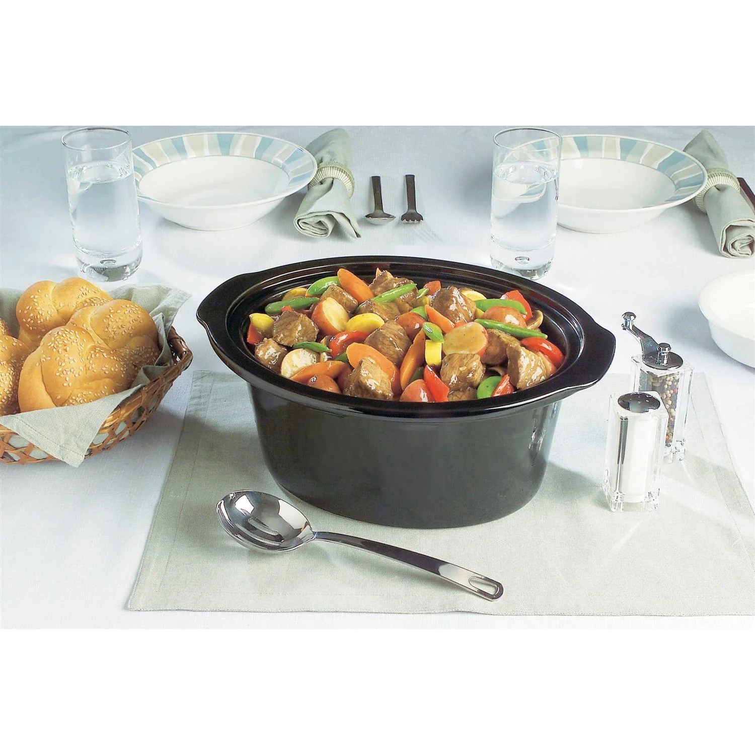 Crock-Pot Manual Slow Cooker 4 Quart - Black - Image 2