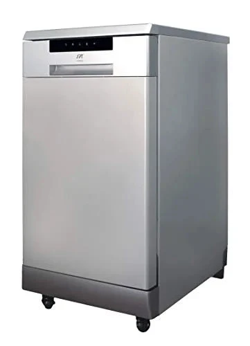 SPT Portable Dishwasher, 18 inch, Stainless Steel, 8 Place Settings, 52 dB - Image 4