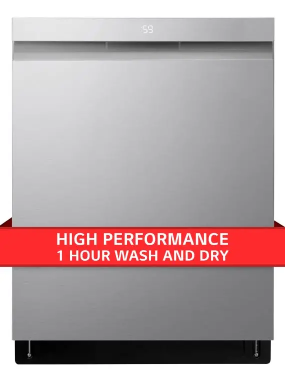 24-Inch Stainless Steel Built-In Dishwasher With Third Rack - Top Control - Image 6