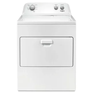 7.0 Cu. Ft. Electric Dryer - White