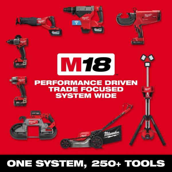 M18 FUEL 18-V Lithium-Ion Brushless Cordless Hammer Drill and Impact Driver Combo Kit (2-Tool) with Deep Cut Band Saw - Image 12