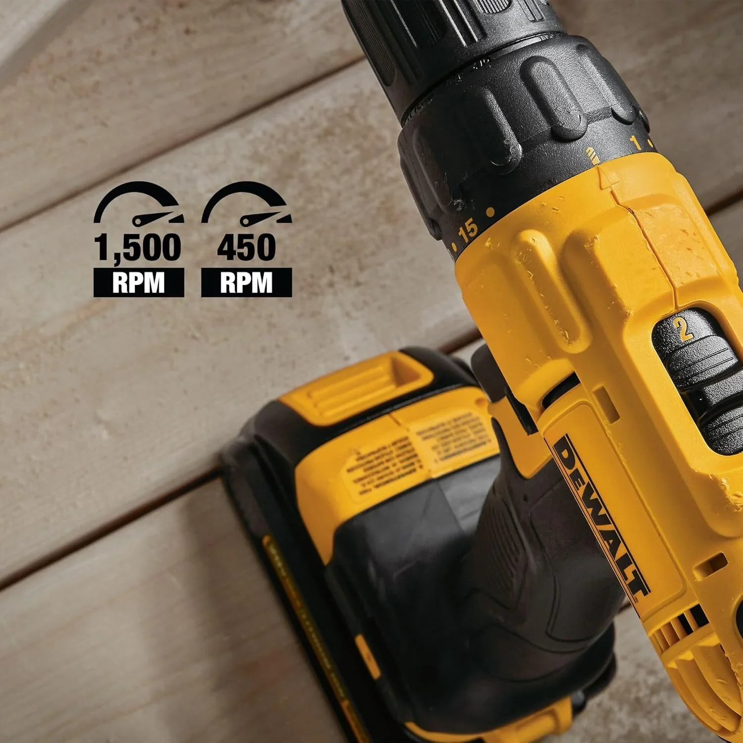 20V MAX Cordless Drill and Impact Driver, Power Tool Combo Kit with 2 Batteries and Charger - Image 5