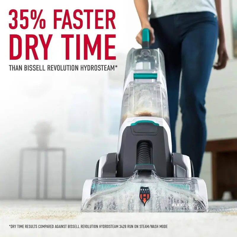 Hoover SmartWash+ Automatic Carpet Cleaner, Turquoise - FH52000 - Image 3
