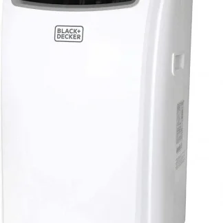 BLACK+DECKER 14,000 BTU Portable Air Conditioner With Heater, White - Remote Control
