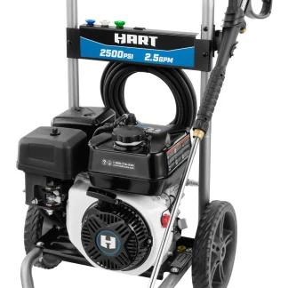 HART 2500PSI 2.5 GPM 212cc Cold Water Gas Pressure Washer