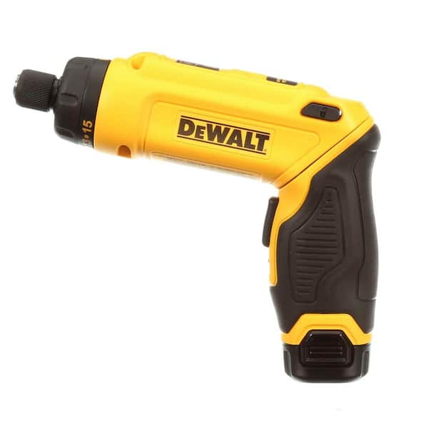 8V MAX Cordless Gyroscopic Screwdriver with Adjustable Handle. (2) 1.0Ah Batteries. Charger. and Bag - Image 5