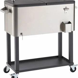 Stainless Steel Cooler with Cover (100 Quart)