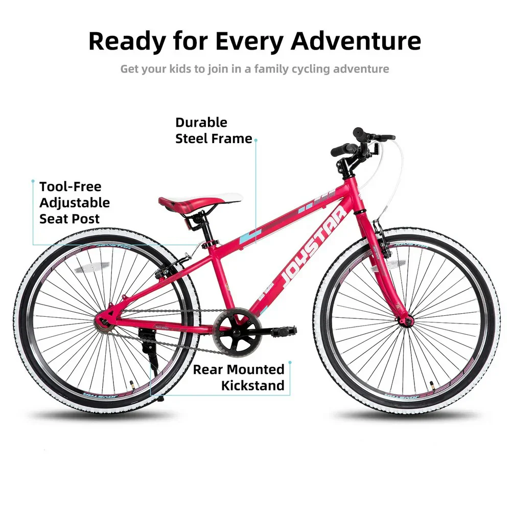 JOYSTAR Lubbock 20" 24" Kids Mountain Bike Single Speed Bicycle - Image 12