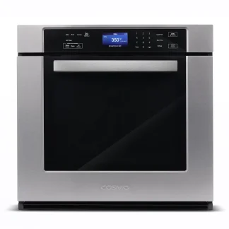 30 in. 5 cu. ft. Single Electric Wall Oven With True European Convection And Self Cleaning In Stainless Steel