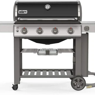 Weber 67011001 Genesis II E-410 Natural Gas Grill, Black