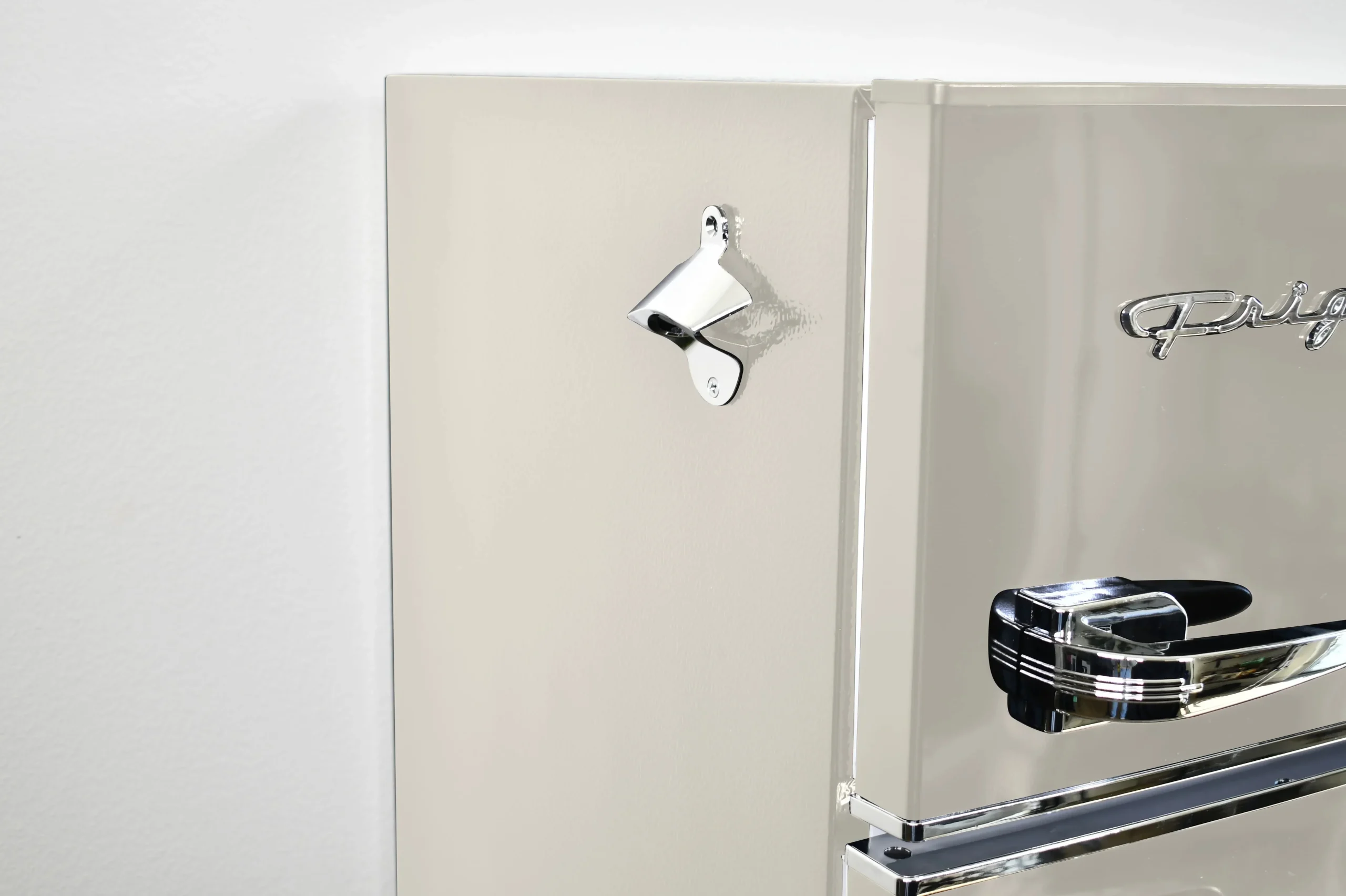 Frigidaire 3.1 Cu. Ft. 2-Door Retro Compact Refrigerator With Built-In Side Bottle Opener - Cream - Image 8