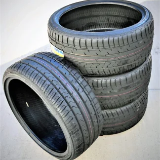 One set of 4 (quad) 255/55R19 111V XL A/S full season tyres