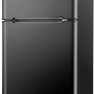 Euhomy Mini Refrigerator With Freezer, 3.2 Cu.Ft