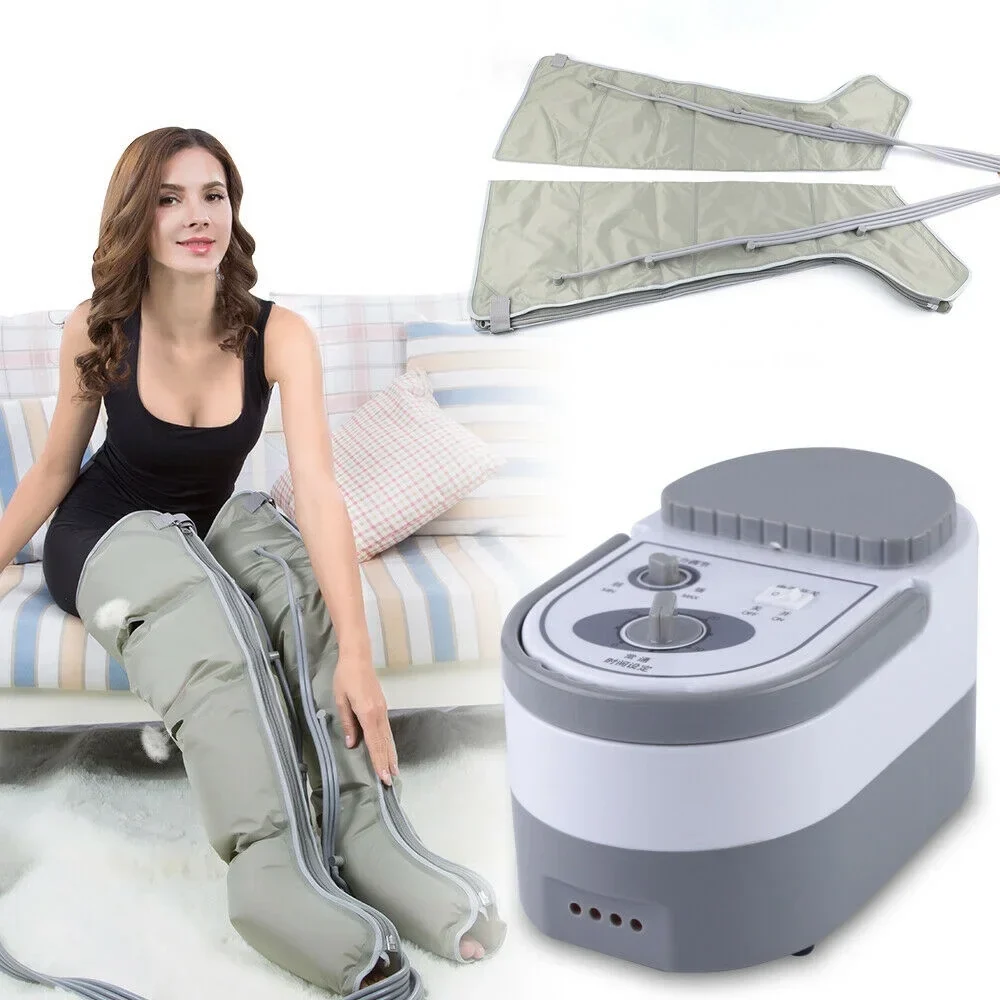 Anqidi Air Compression Foot And Leg Massager With Inflator Pump And Widening Bar - Image 2