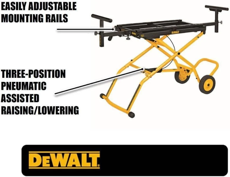 Miter Saw Stand with Wheels - Model DWX726 - Image 7