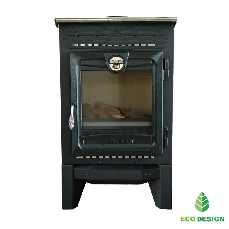 Indoor Wood Burning Cooking Stove 57cm x 55,5cm x 99,5cm, Matte Black - Stove 315 - Image 12