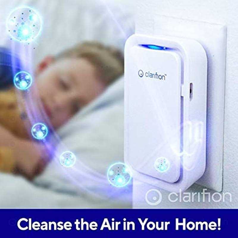 Clarifion Air Ionizer For Home - Negative Ion Filtration System - Image 4