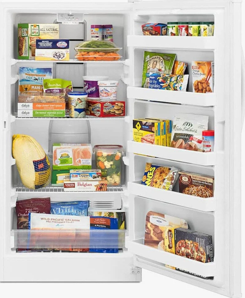 Whirlpool 15.7 Cu. Ft. Frost-Free Upright Freezer, White - Image 4