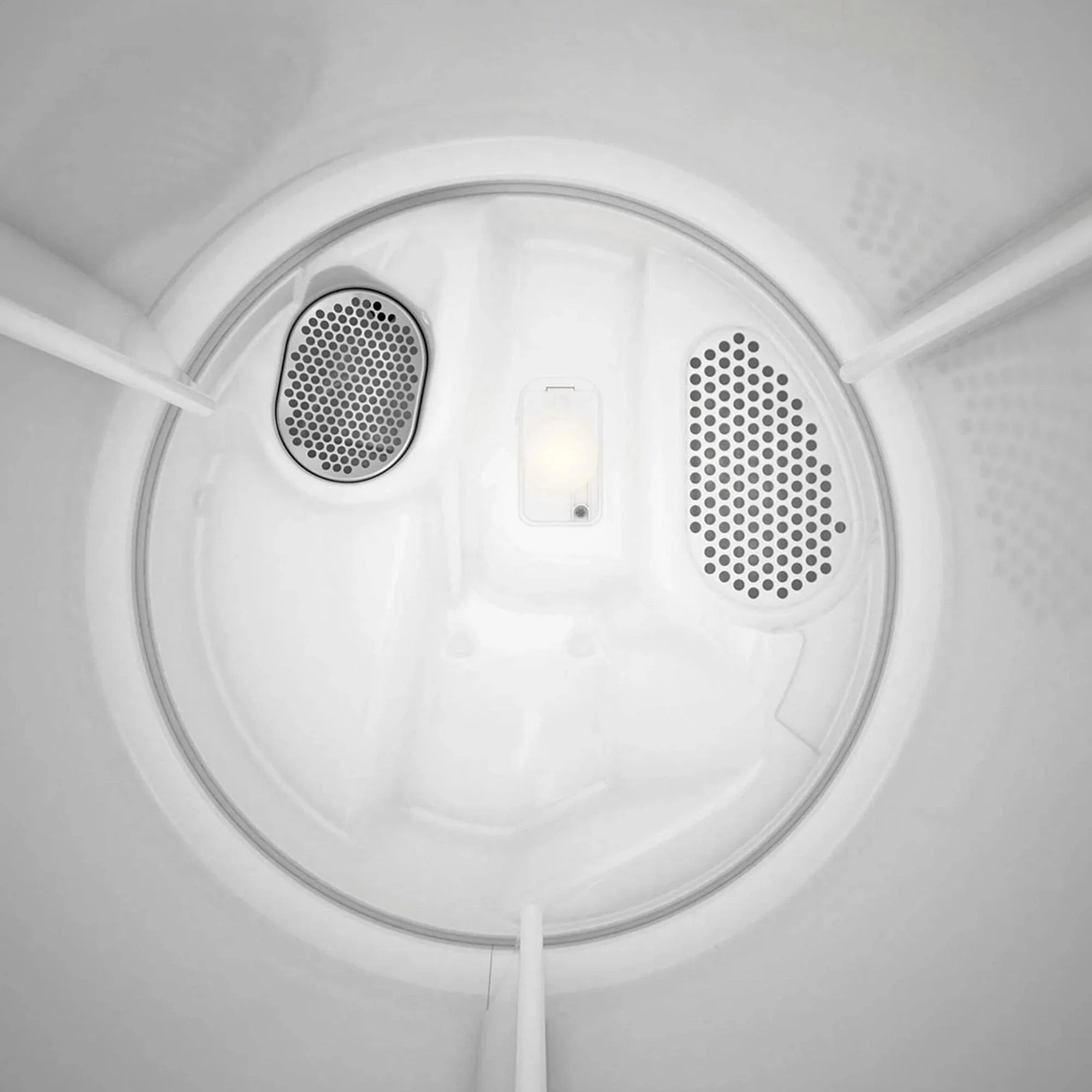 Electric Dryer, 7.0 Cu. Ft., White - Wrinkle Prevent - Image 2