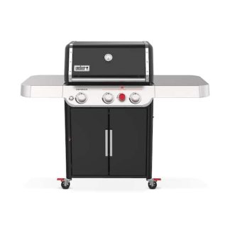 Genesis E - 325s 3 - Burner Propane Gas Grill in Black with Built - in Thermometer