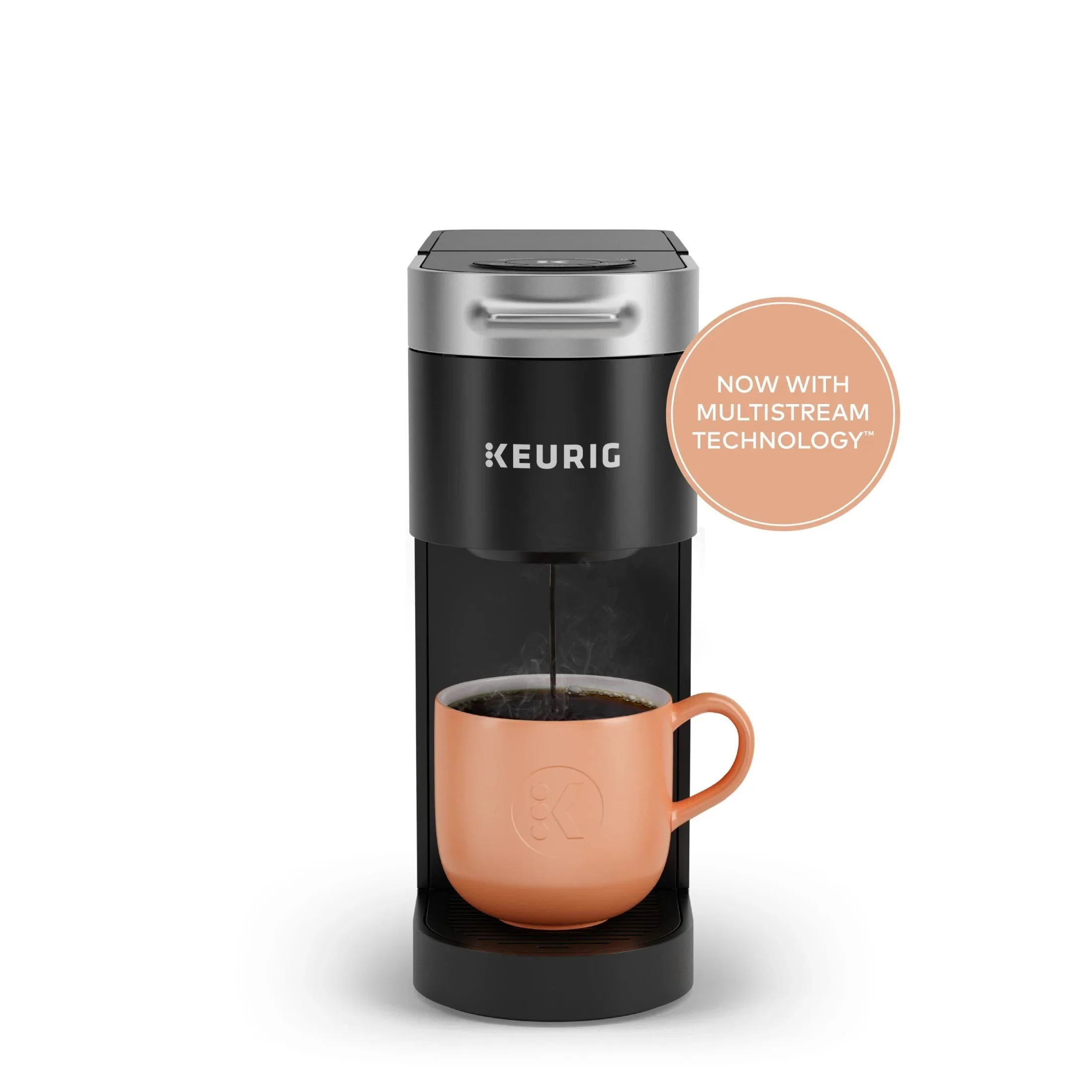 Keurig K-Slim Black Single-Serve K-Cup Pod Coffee Maker - Image 4