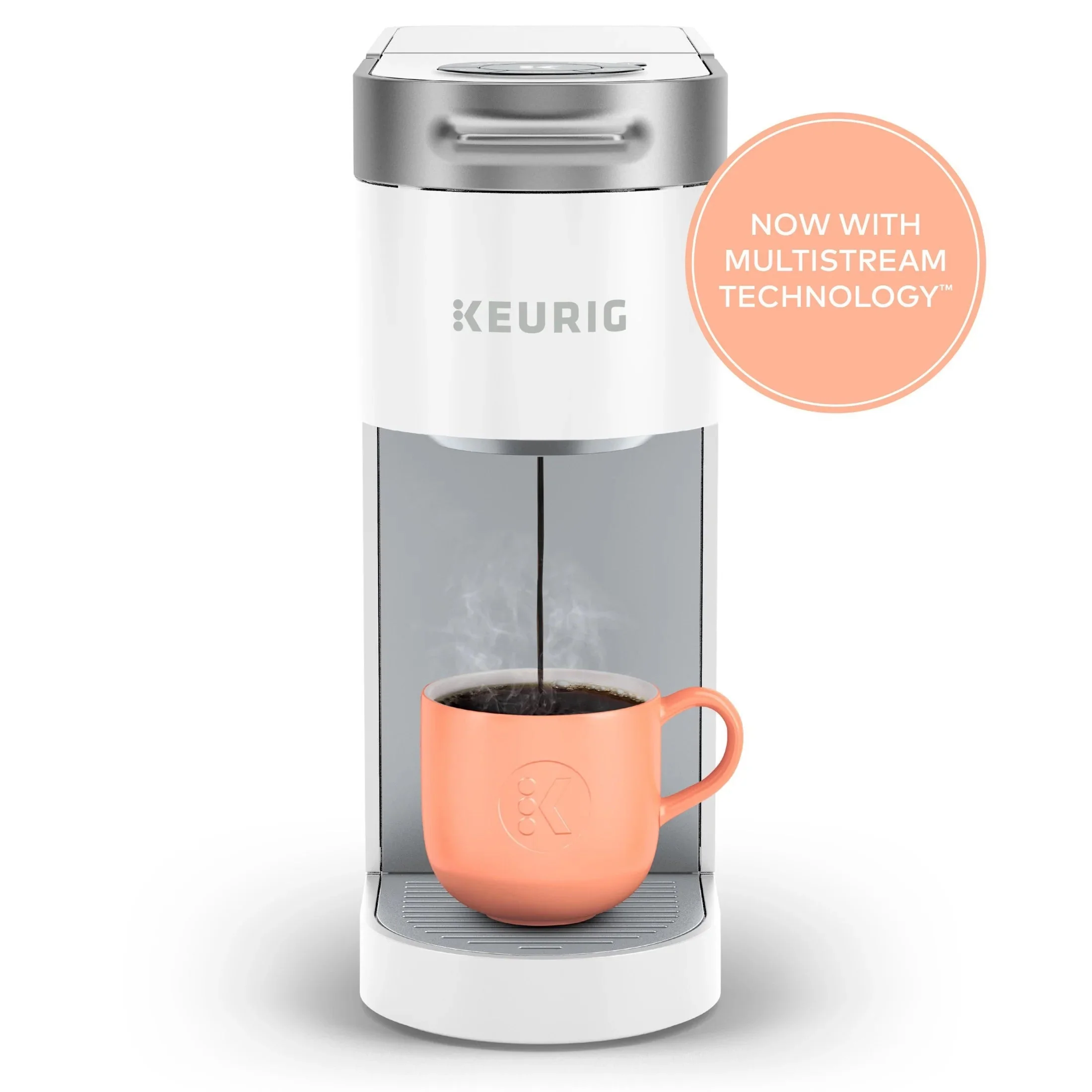 Keurig K-Slim Black Single-Serve K-Cup Pod Coffee Maker - Image 30