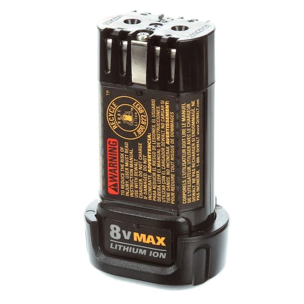 8V MAX Cordless Gyroscopic Screwdriver with Adjustable Handle. (2) 1.0Ah Batteries. Charger. and Bag - Image 13