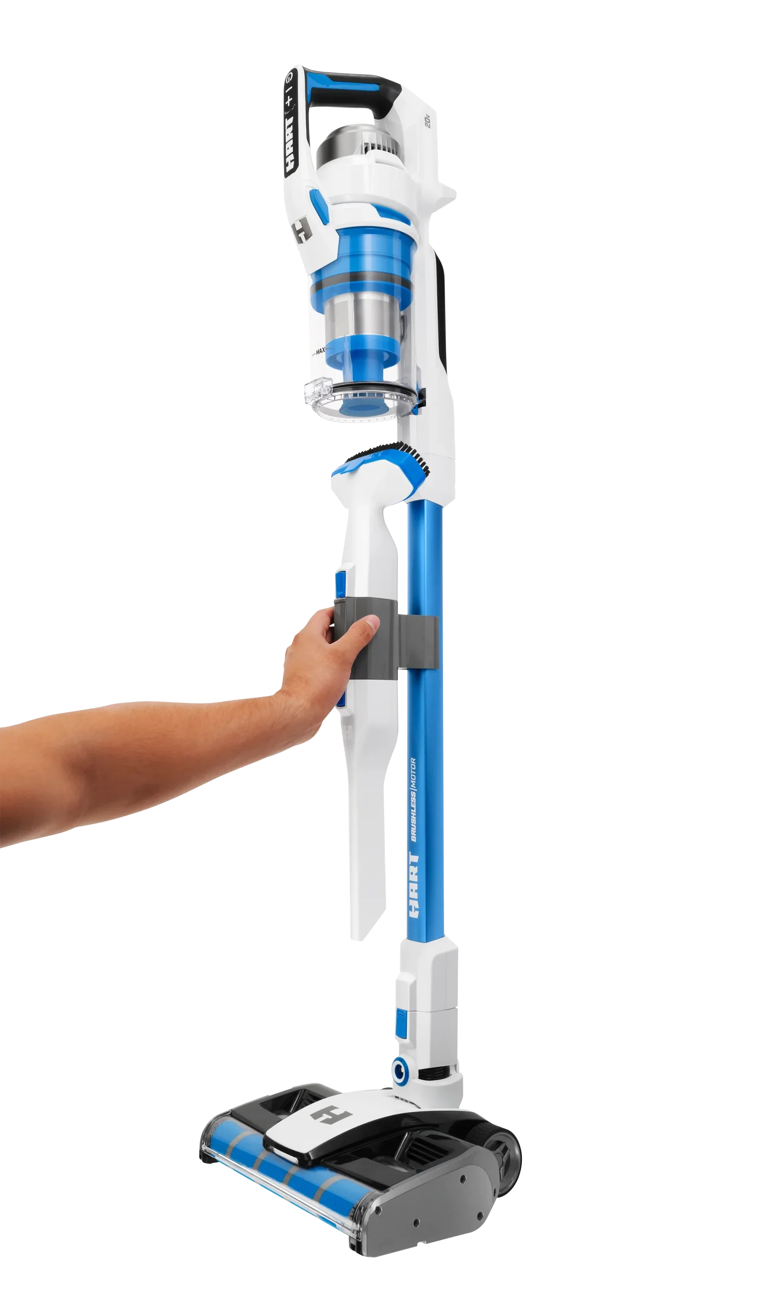 HART 20-Volt Dual Brushroll Stick Vacuum Kit With 4.0 Ah Lithium-Ion Battery - Image 13