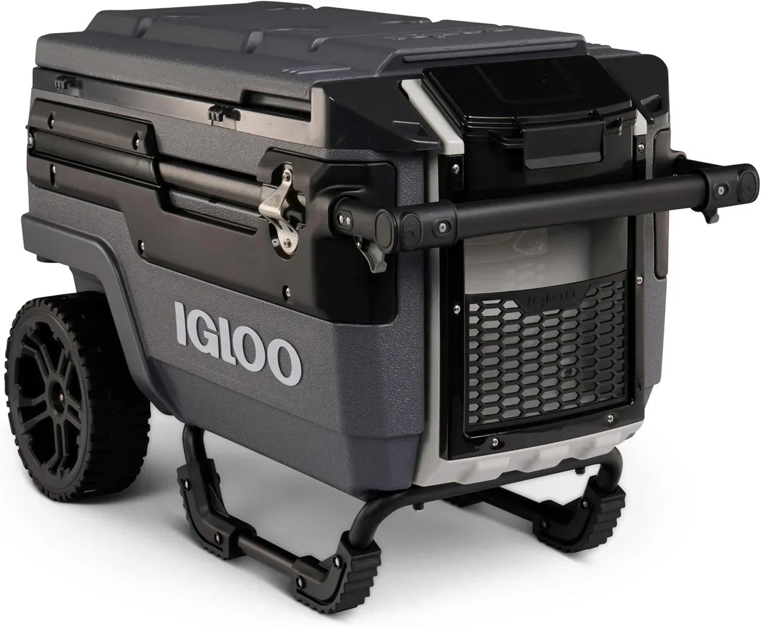 70Qt Wheeled Cooler Insulated Hard Shell Ice Chest - Image 4