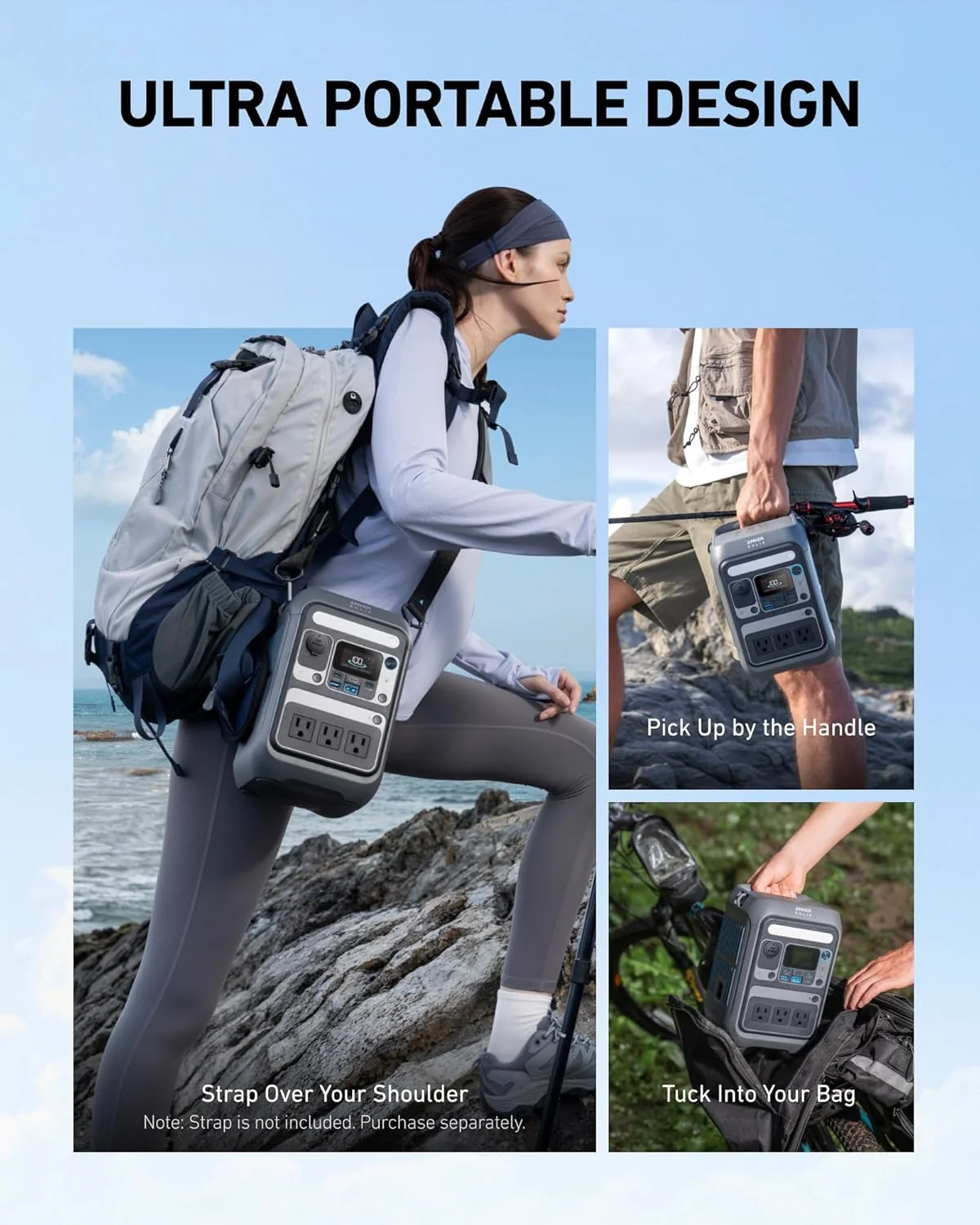 288Wh Portable Power Station - Model C300 - Image 9