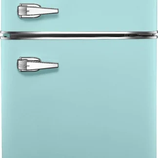 IRMF Retro Mini Fridge With Top Freezer, 3.1 Cu. Ft., Cool Mint - Insignia