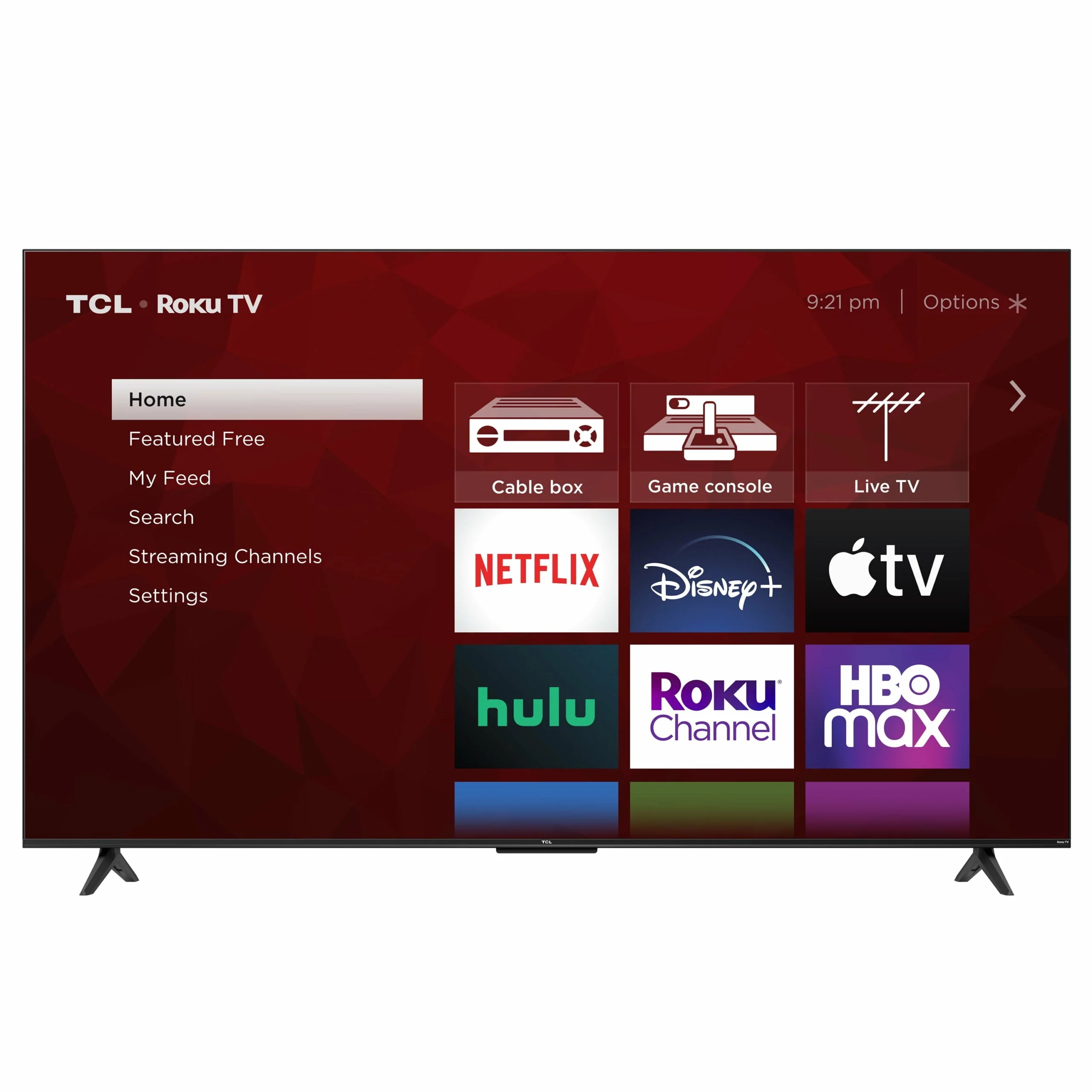 TCL 55′′ 4K UHD HDR Smart TV with Roku, 4-Series, Voice Control, and 4 HDMI Inputs - Image 4