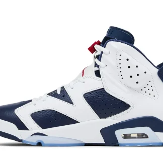 Jordan Air Jordan 6 Retro Olympic 2024 White/Varsity Red/Midnight Navy - CT8529 164