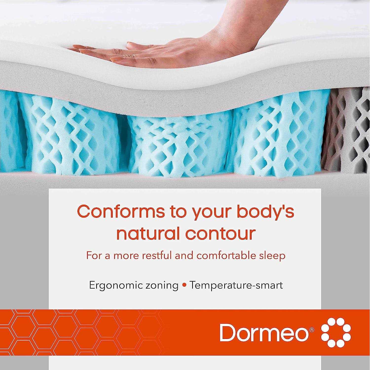 Dormeo Octaspring Memory Foam Mattress Topper, Twin 38in W x 75in L x 3in D - Image 2