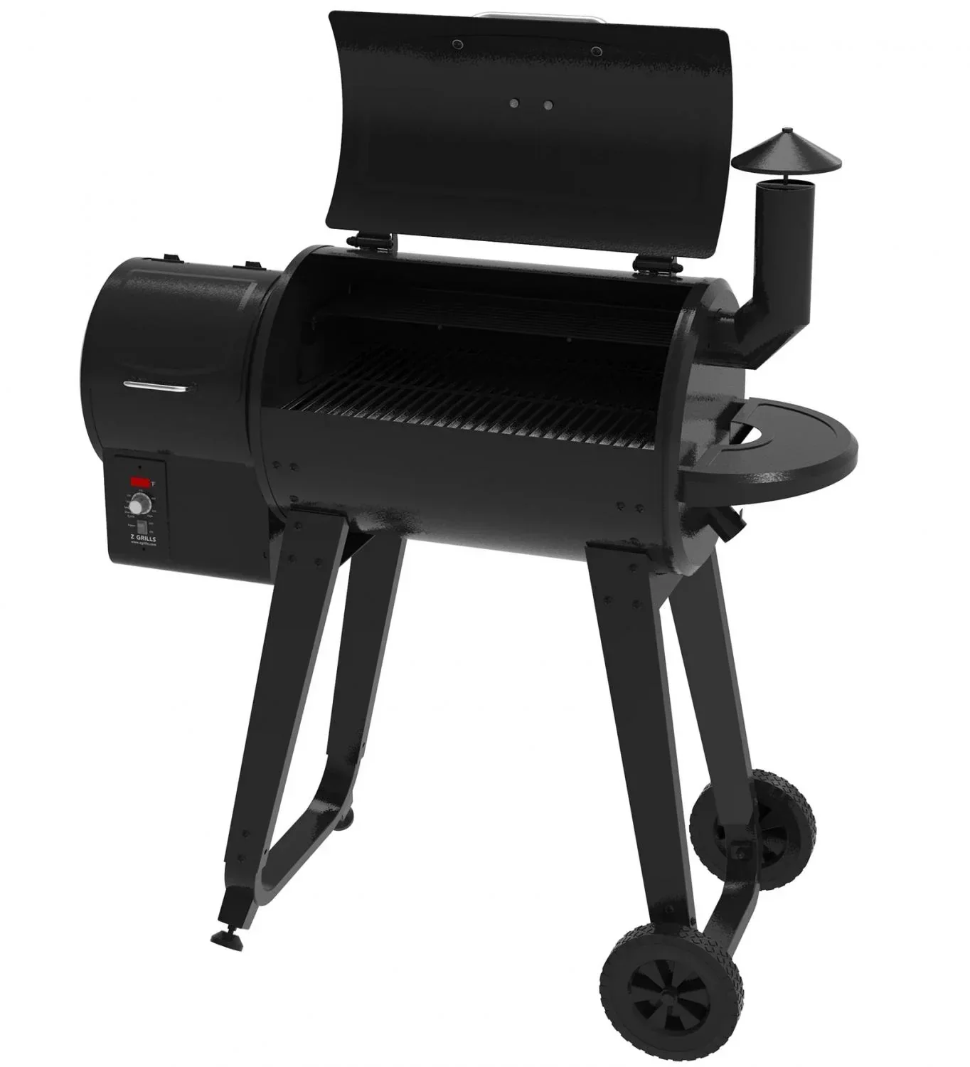 ZPG-450A3 Wood Pellet Grill & Smoker, 8-in-1 BBQ, Black, 2022 Model, Digital Control, 459 sq. in. Cooking Area - Image 2