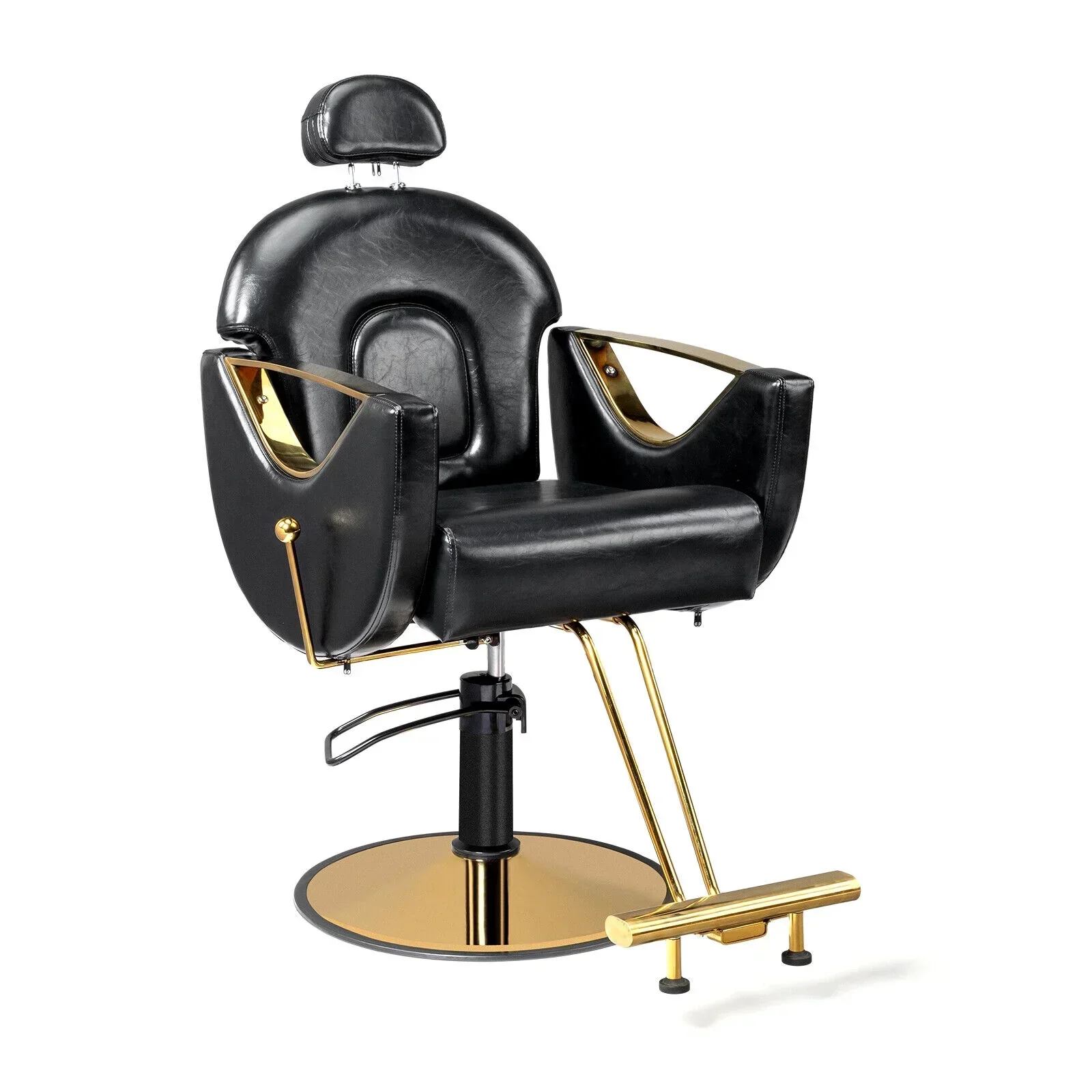 OmySalon Reclining Salon Chair With Footrest And 330 lbs Capacity - Image 8
