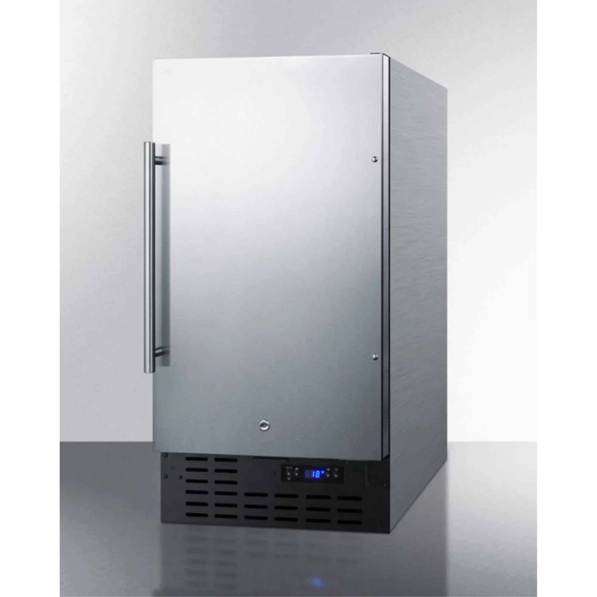 ADA-Compliant 18 inch Wide Frost-Free Freezer, Stainless Steel - Built-In Or Freestanding - Image 2