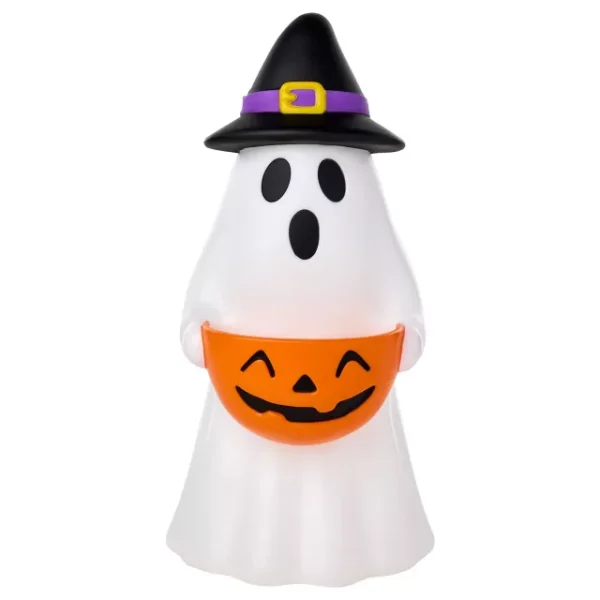 24″ Light-Up Blow Mold Witch Ghost