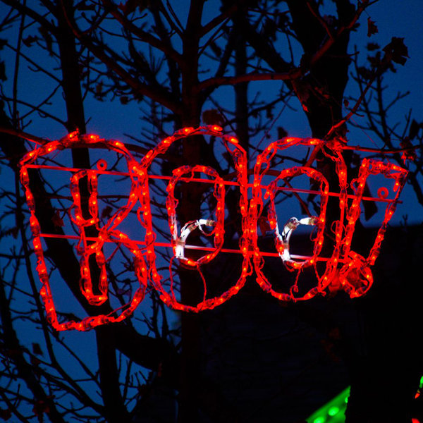 Halloween Boo LED Display (40″)